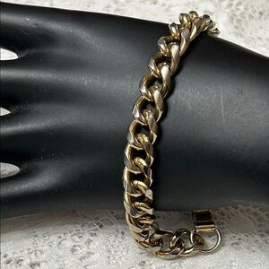 Two-Tone Chain Bracelet for Men